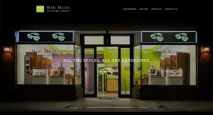 marc michel eyewear studio homepage
