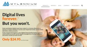Mylennium homepage