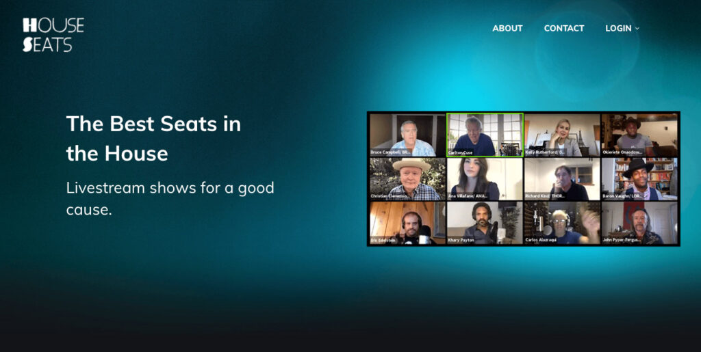 House Seats Live Homepage