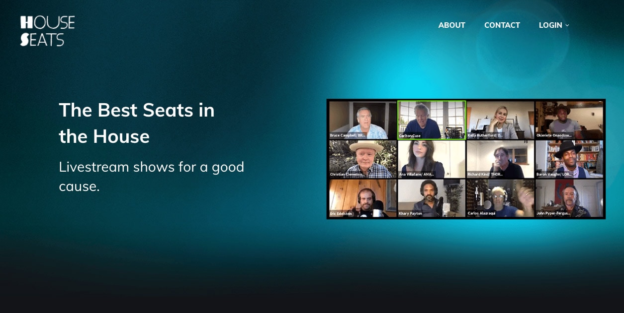House Seats Live Homepage